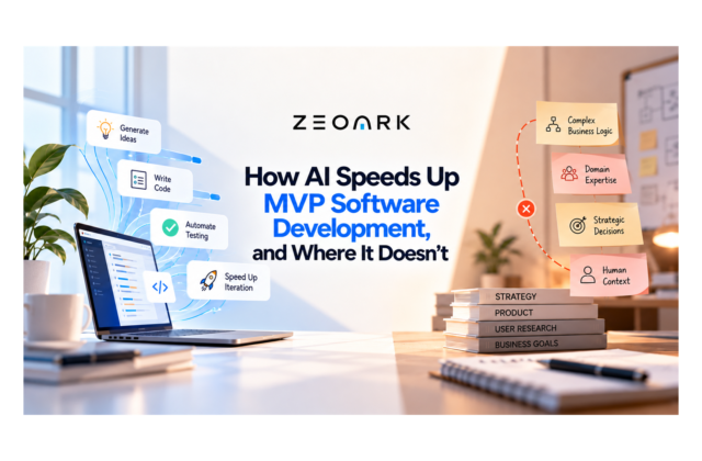 AI-assisted MVP development tasks beside human-led strategy, domain expertise and business context.